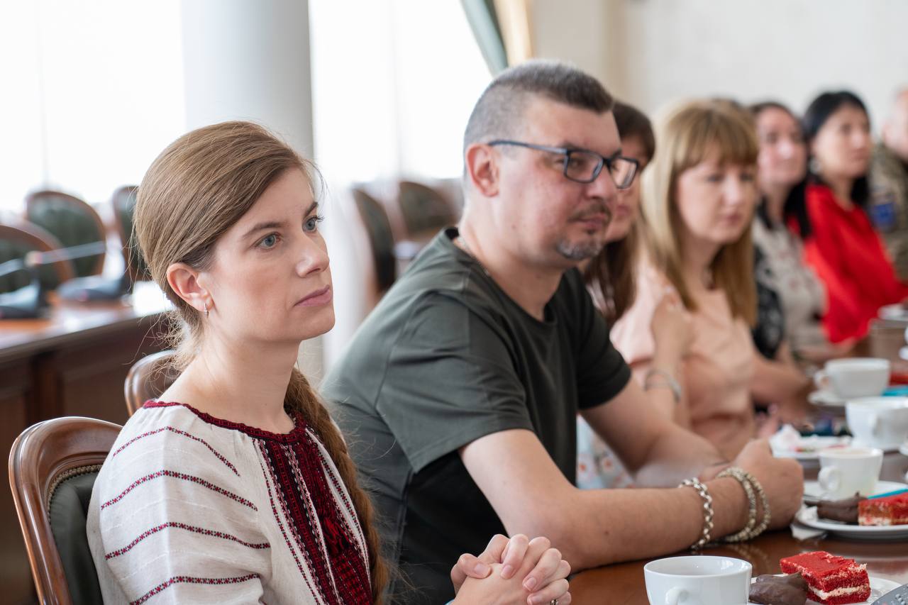 Зустріч журналістів з головою Дніпропетровської обласної ради Миколою Лукашук